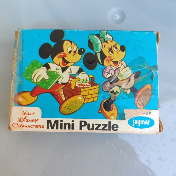 Vintage Mickey Mouse Puzzle - Picture 1 of 2